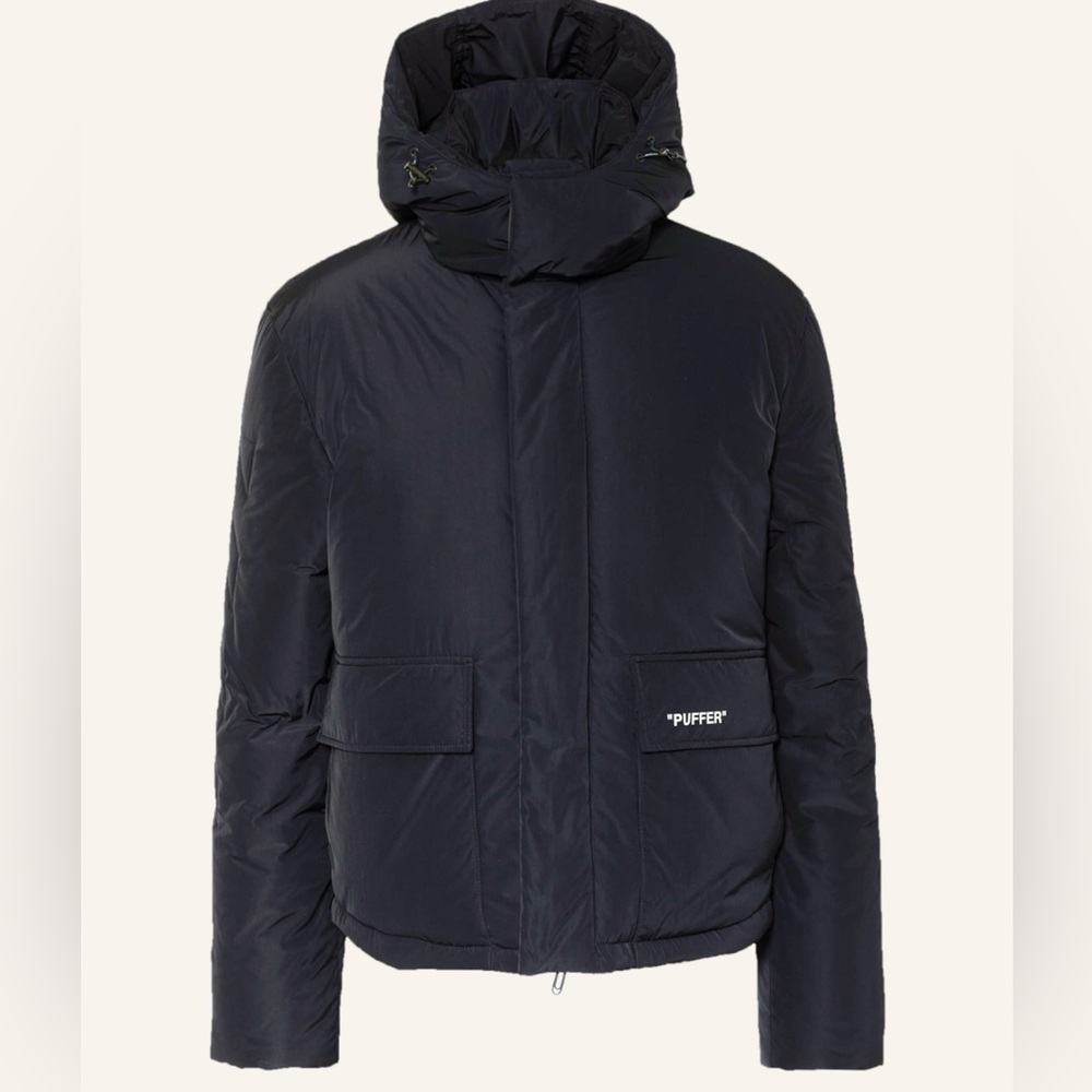 Original Off-White Puffer jacket XL Navy Blue - Oversized. New with tags!